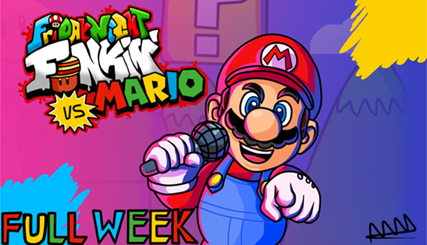Friday Night Funkin' vs Mario v2