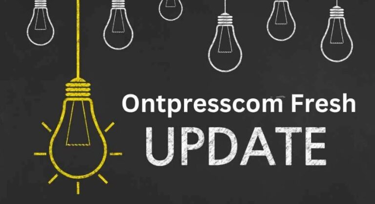 OntPressCom General Updates