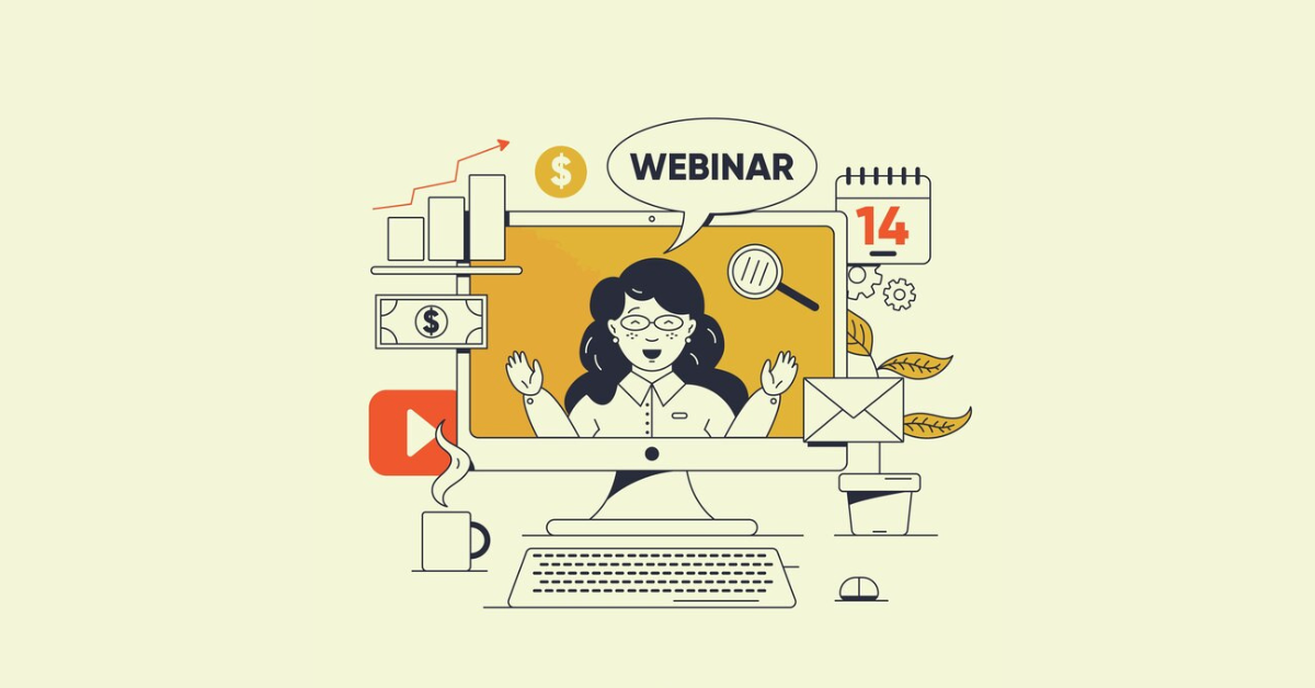 Webinarach