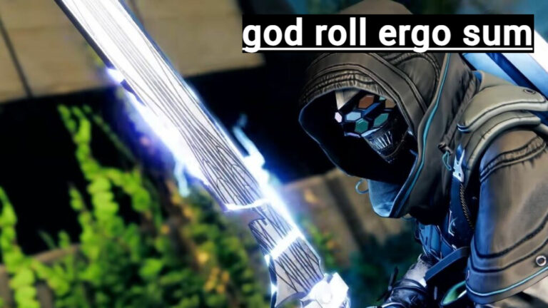 god roll ergo sum