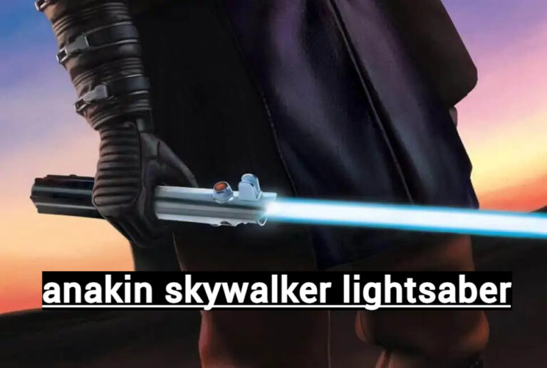 anakin skywalker lightsaber