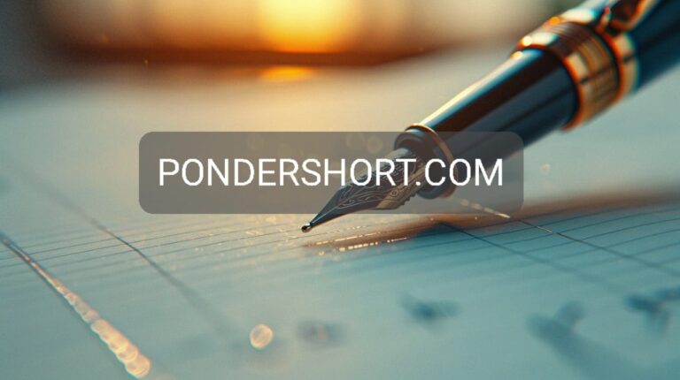 pondershort.com