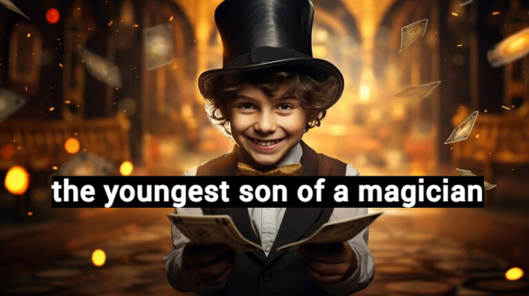 the youngest son of a magician