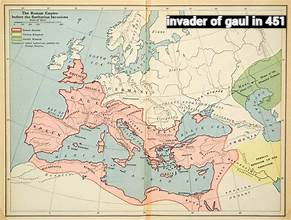 invader of gaul in 451