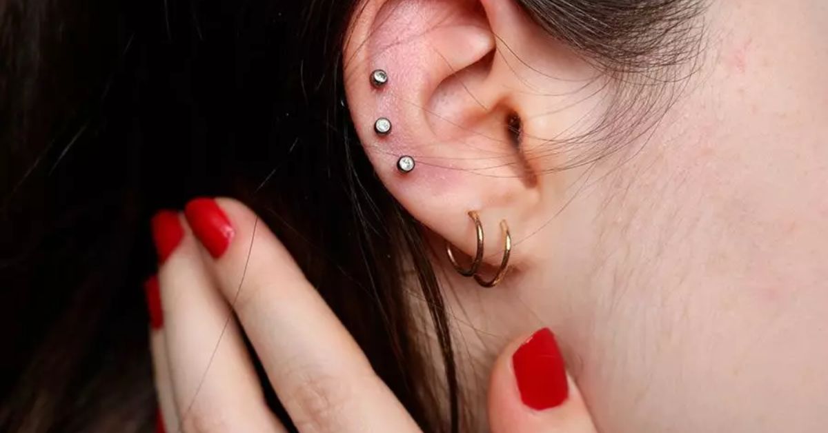 different types of ear piercings