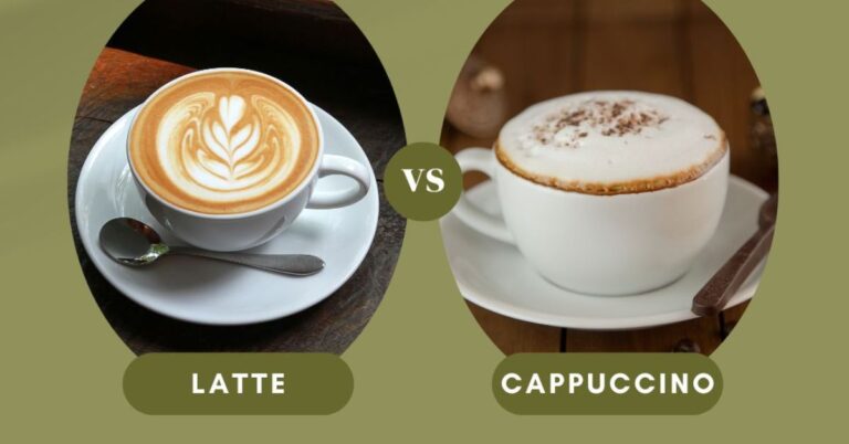 latte vs cappuccino