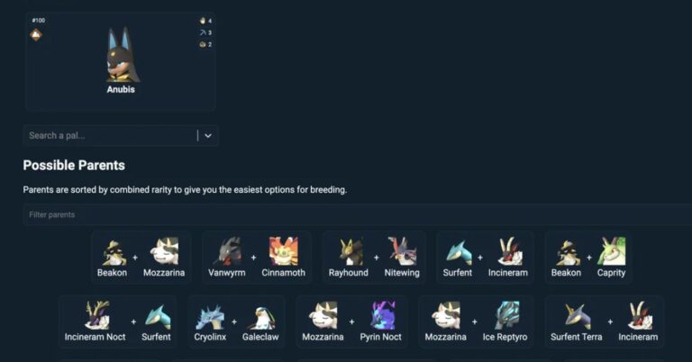 palworld breeding calculator