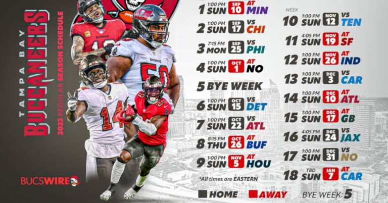 filetype:pdf buccaneers schedule