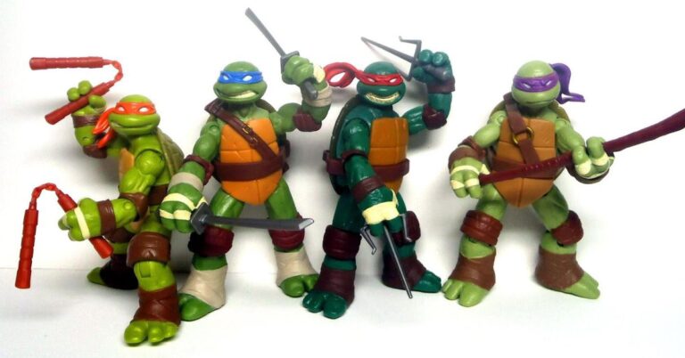 teenage mutant ninja turtles figures