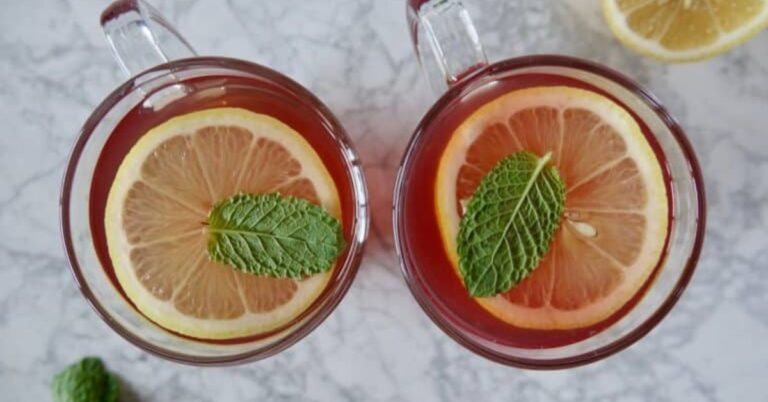 honey citrus mint tea