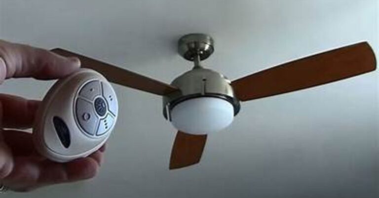 harbor breeze ceiling fan remote