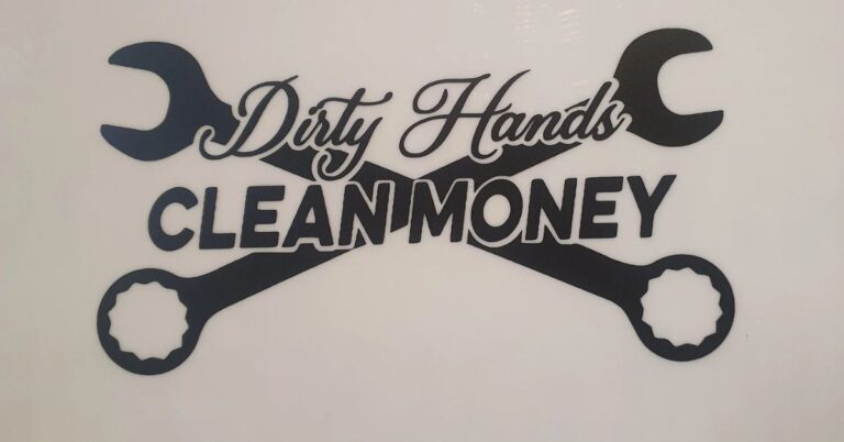 dirty hands clean money