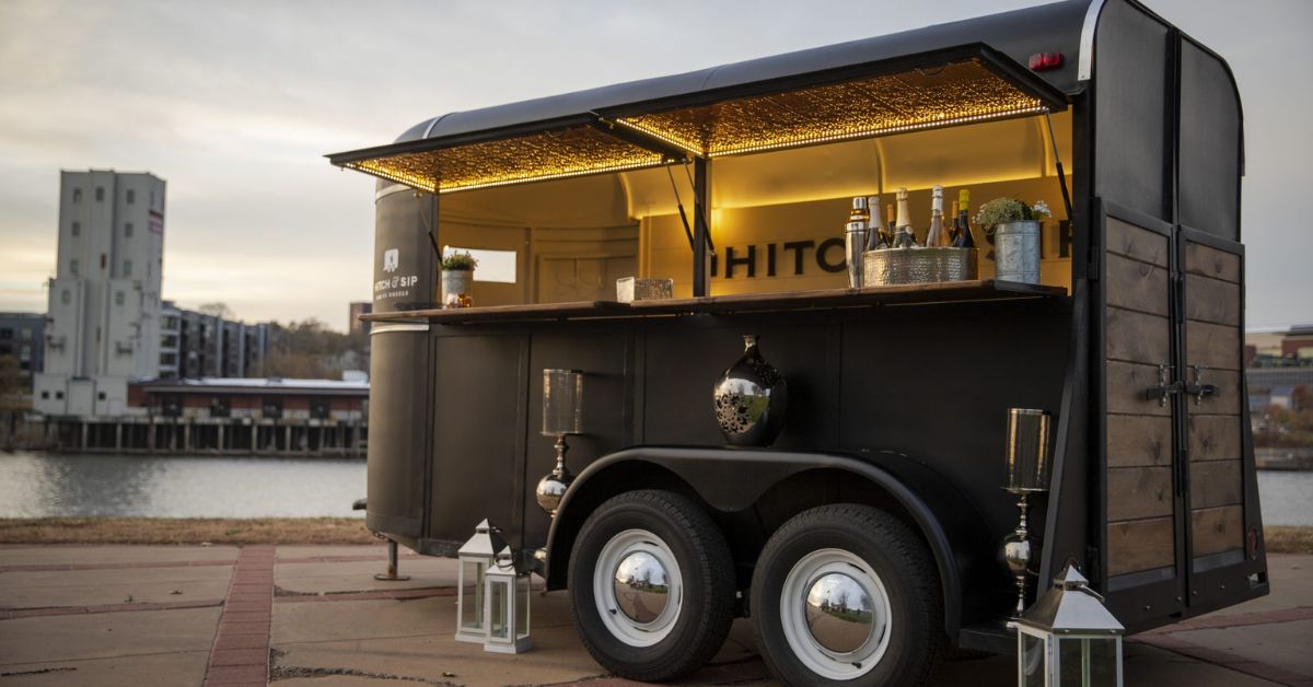 mobile bar trailer