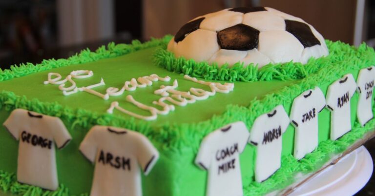 soccer cake