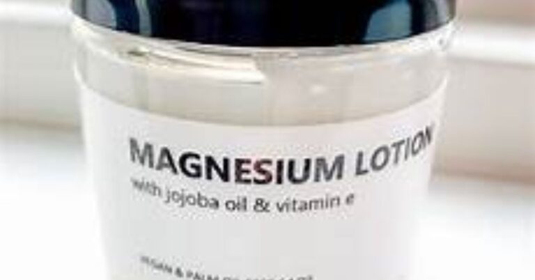 magnesium lotion