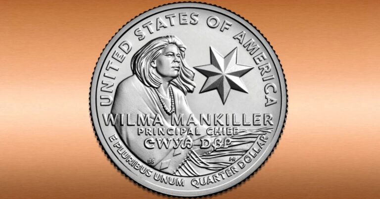 wilma mankiller quarter