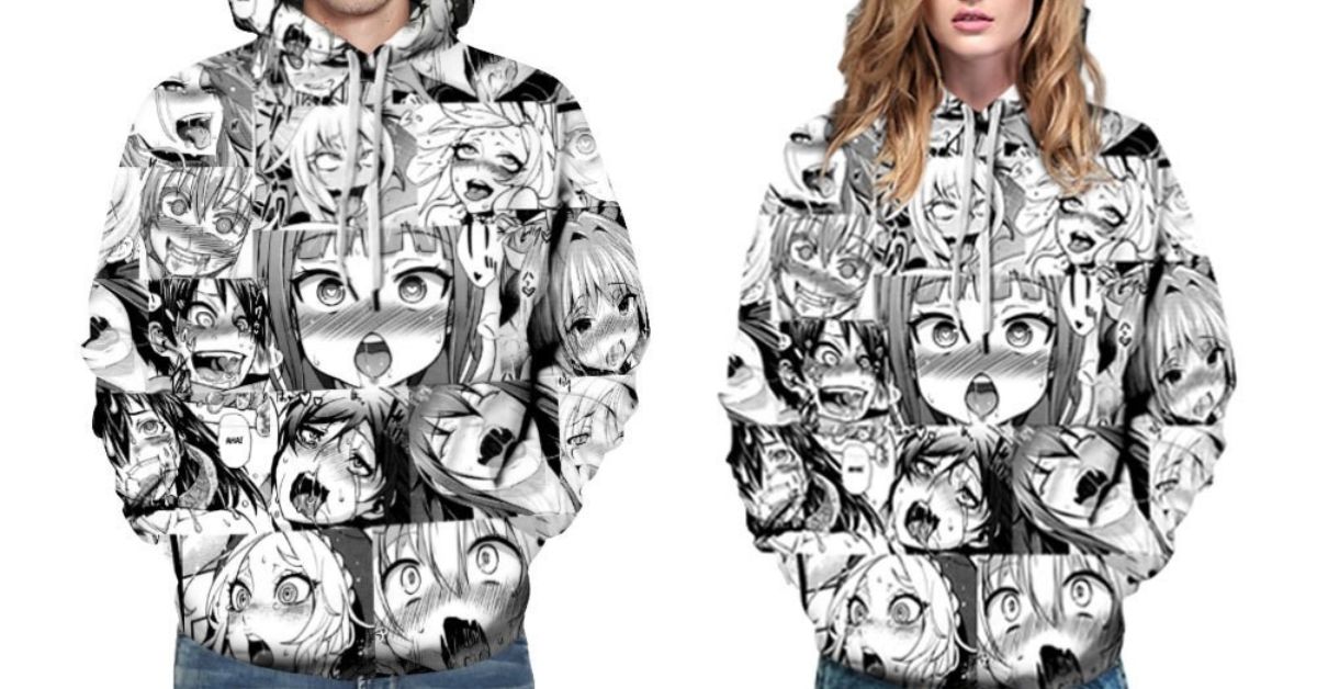 ahegao hoodie