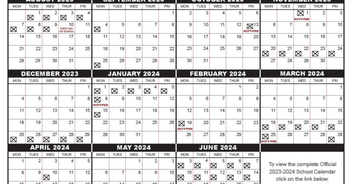 palm beach county school calendar