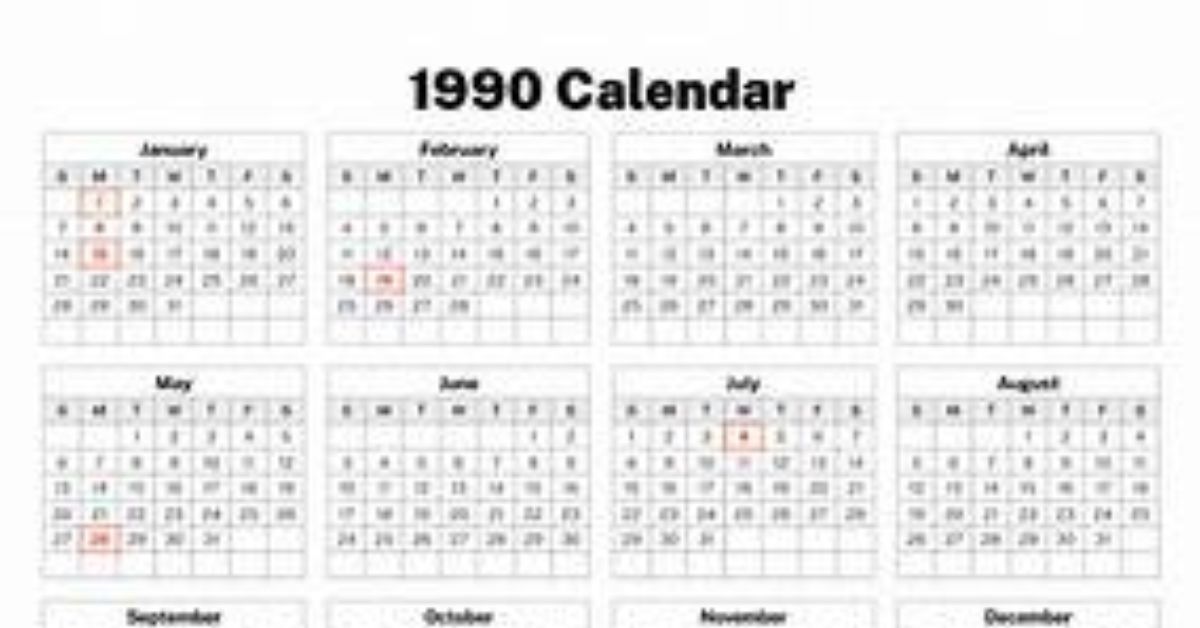 what day was feb 16 1990? Discover the Day of the Week