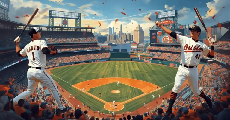 San Francisco Giants VS Baltimore Orioles Match Player Stats