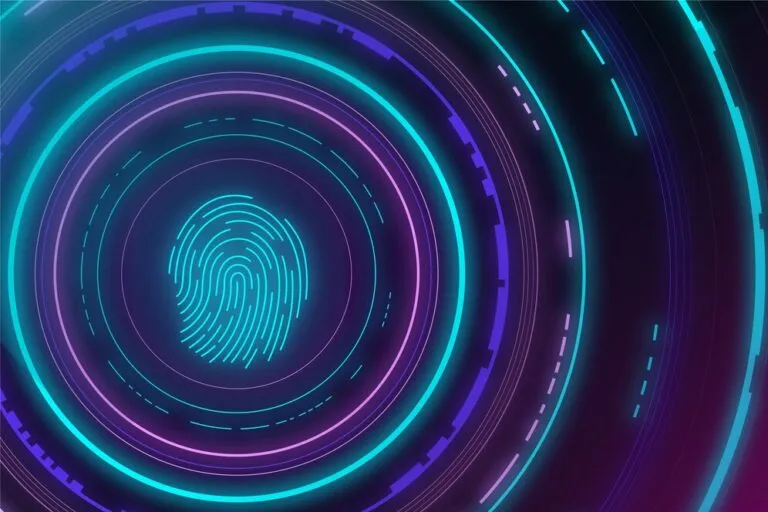 Background Fingerprint Neon 23 2148360543