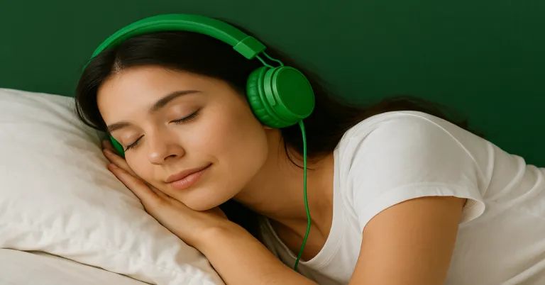 Green Noise for Sleep